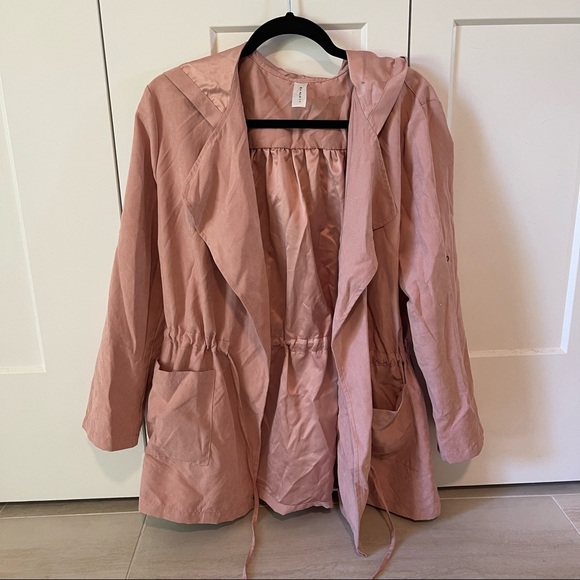 Suede Pink Outerwear Jacket - Picture 6 of 8